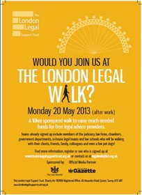 London Legal Walk 2013